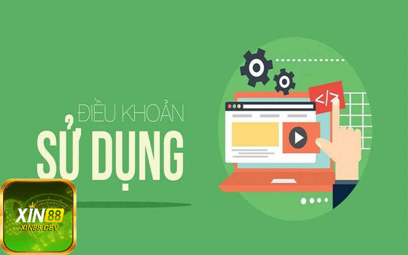 Nội dung điều khoản sử dụng tại Xin88